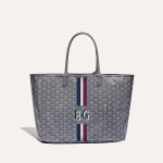 Goyard Saint Louis PM Bag Stripes and Lnitials - Image 2